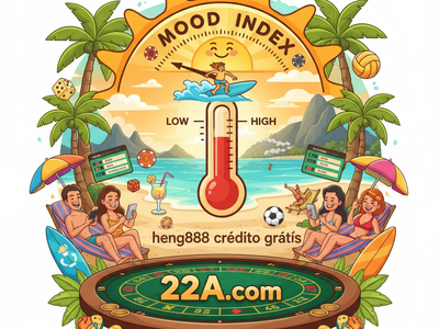 Gráfico do índice de humor dos apostadores